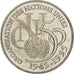 Münze, Frankreich, ONU, 5 Francs, 1995, VZ+, Nickel Clad Copper-Nickel