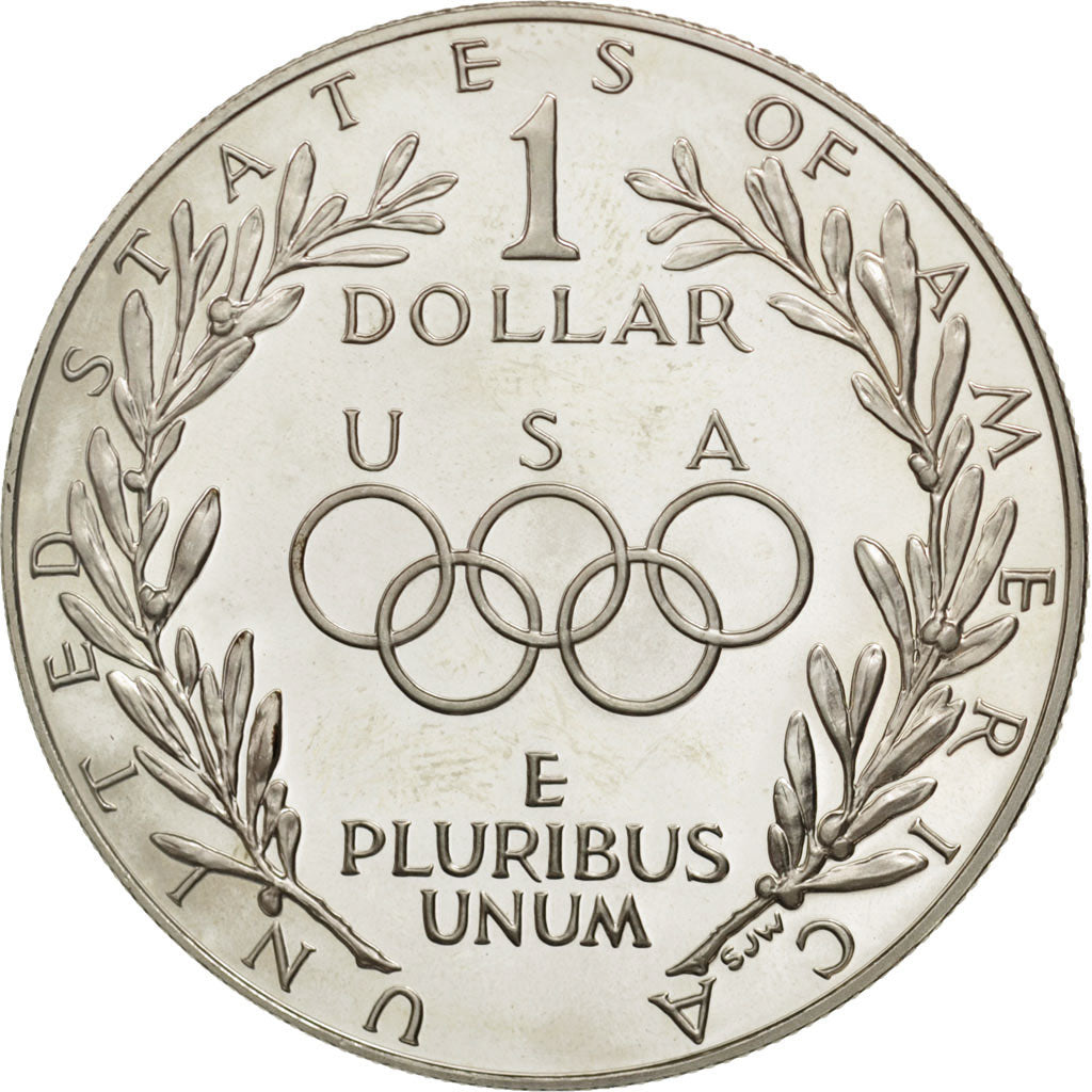 Coin, United States, Dollar, 1988, U.S. Mint, San Francisco, MS(63), Silver