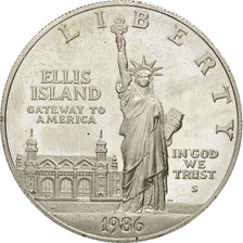 United States, Dollar, 1986, U.S. Mint, San Francisco, MS(63), Silver, KM:214