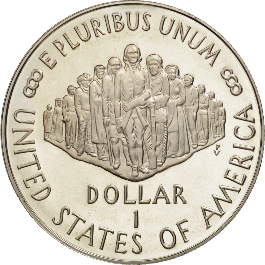 Coin, United States, Dollar, 1987, U.S. Mint, San Francisco, MS(63), Silver