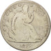 Coin, United States, Seated Liberty Half Dollar, Half Dollar, 1875, U.S. Mint