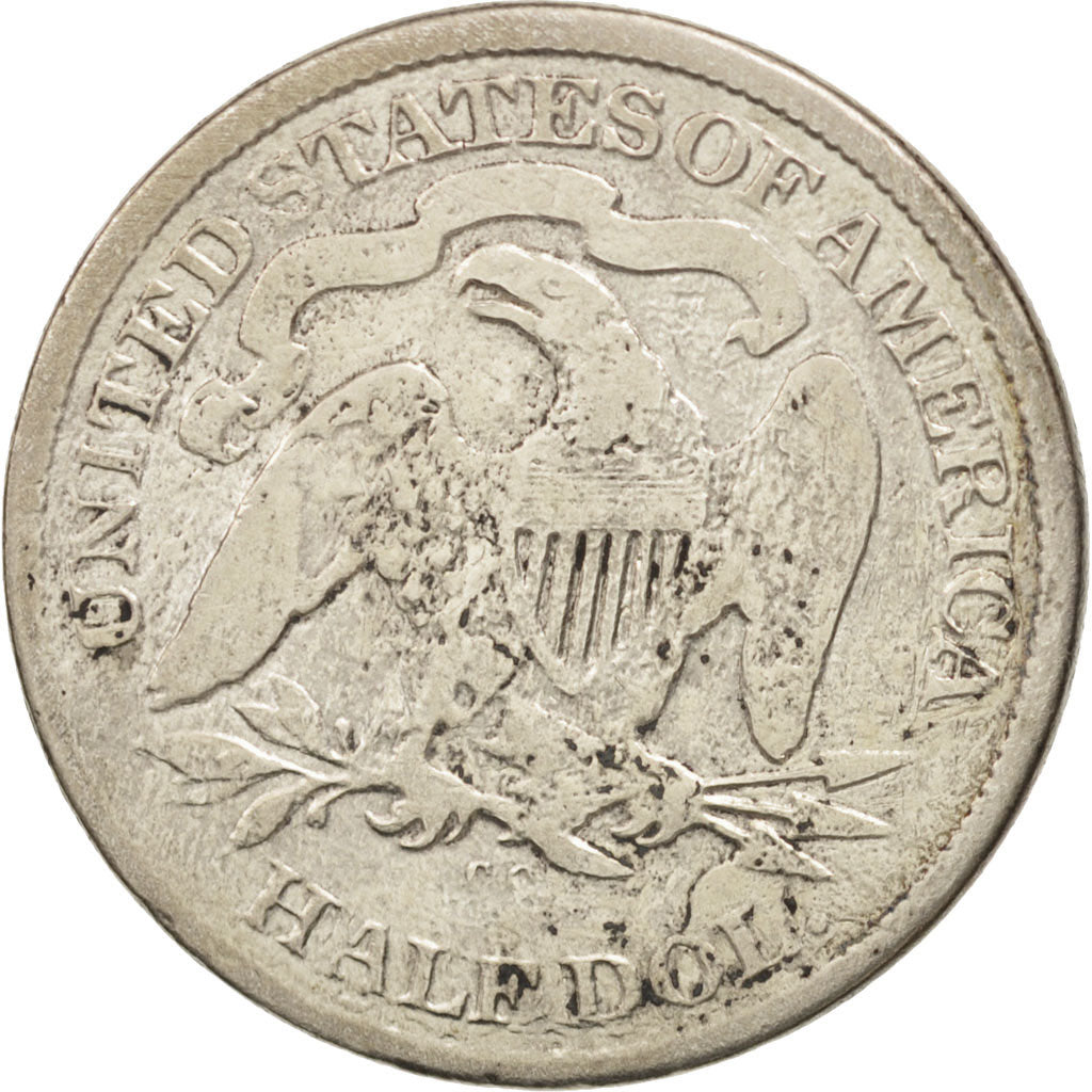 Coin, United States, Seated Liberty Half Dollar, Half Dollar, 1875, U.S. Mint