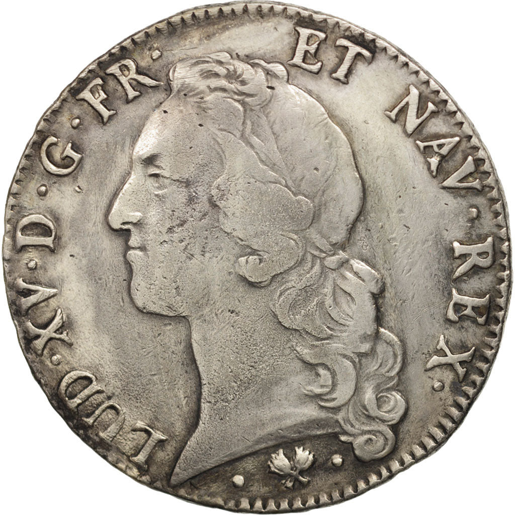 France, Louis XV, Écu au bandeau, 1769, Bayonne, VF(30-35), Silver, KM 512.12