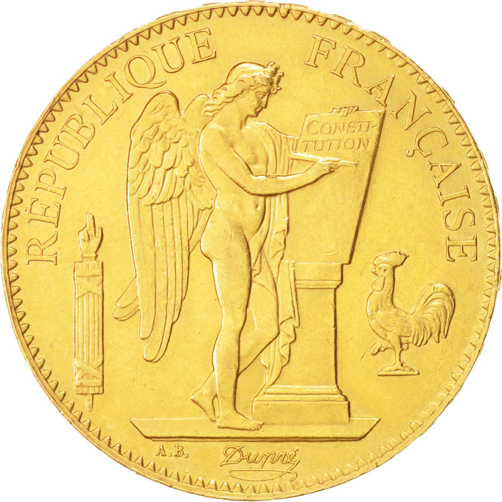 Francia, Génie, 100 Francs, 1886, Paris, BB+, Oro, KM:832, Gadoury:1137