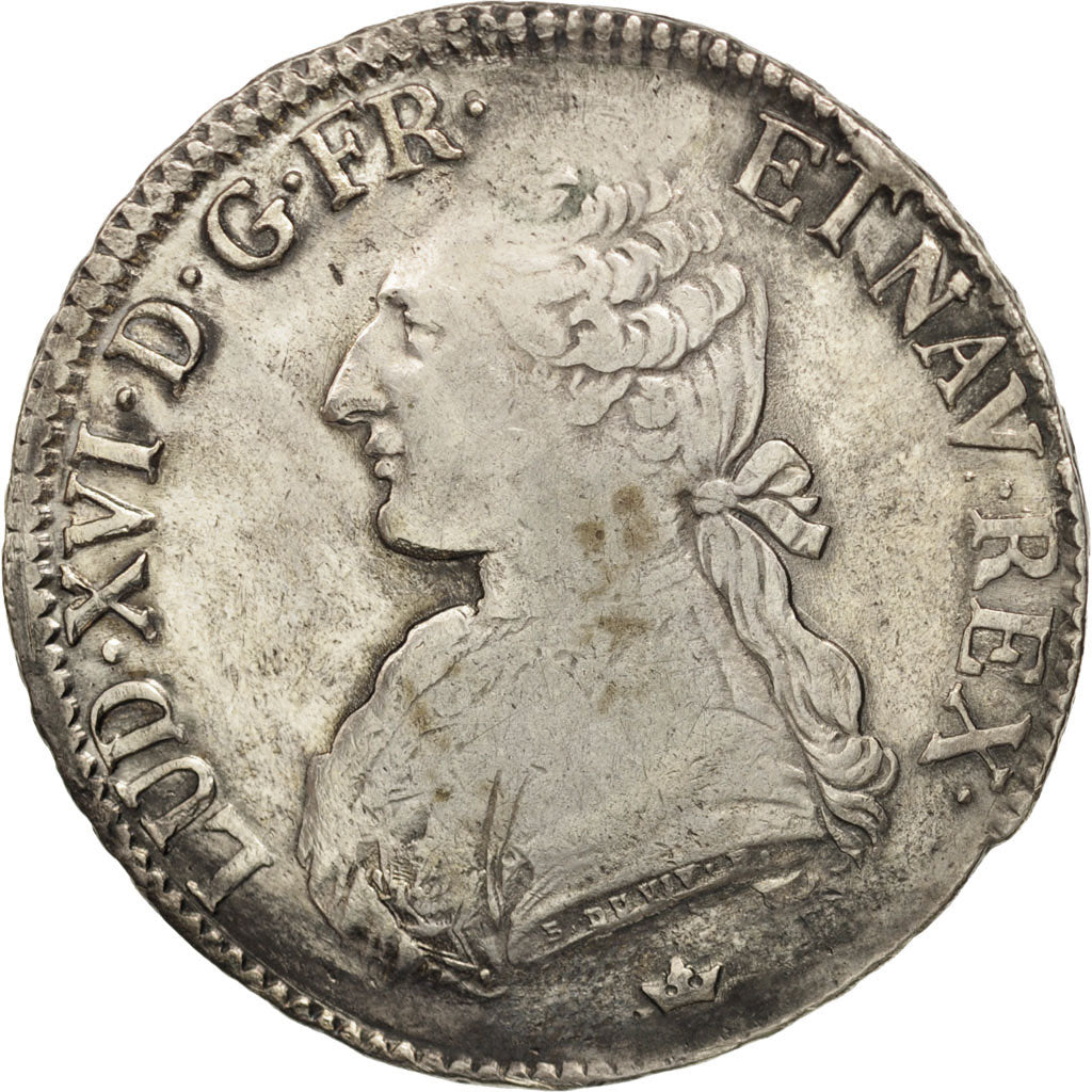 Munten, Frankrijk, Louis XVI, Écu aux branches d'olivier, Ecu, 1785, Toulouse