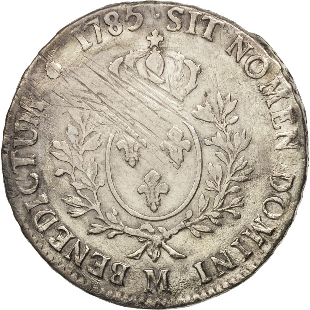 Munten, Frankrijk, Louis XVI, Écu aux branches d'olivier, Ecu, 1785, Toulouse