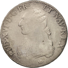 France, Louis XVI, Écu aux branches d'olivier, 1788,Toulouse,VF(20-25),KM 564.10