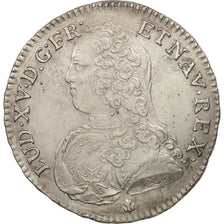 France, Louis XV, 1/2 Écu aux branches d'olivier, 1729, Riom, KM 484.14