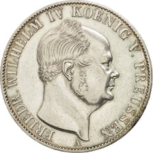 German States, PRUSSIA, Friedrich Wilhelm IV, Thaler, 1854, Berlin, KM 466
