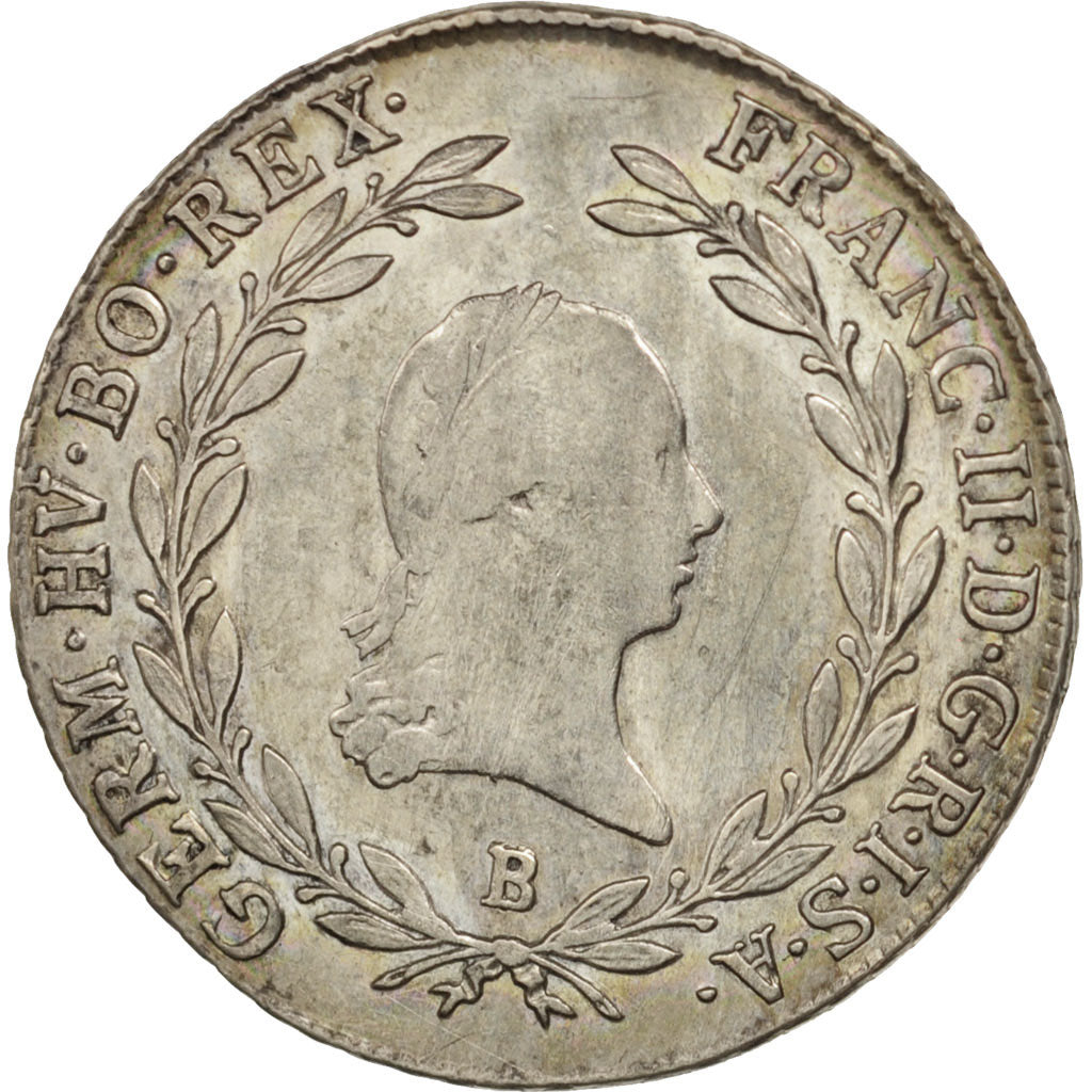 Austria, Franz II (I), 20 Kreuzer, 1803, Kremnitz, EF(40-45), Silver, KM:2139