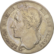 Belgium, Leopold I, 5 Francs, 5 Frank, 1849, VF(20-25), Silver, KM:3.2