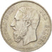 Belgium, Leopold II, 5 Francs, 5 Frank, 1873, EF(40-45), Silver, KM:24