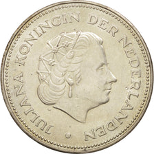 Coin, Netherlands, Juliana, 10 Gulden, 1970, AU(55-58), Silver, KM:195