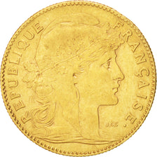 Francia, Marianne, 10 Francs, 1899, Paris, BB+, Oro, KM:846, Gadoury:1017