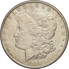 États-Unis, Morgan Dollar, Dollar, 1889, U.S. Mint, Philadelphia, TTB+, KM 110