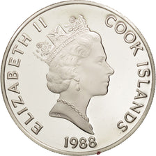 Coin, Cook Islands, Elizabeth II, 50 Dollars, 1988, Franklin Mint, USA