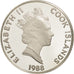 Îles Cook, Elizabeth II, 50 Dollars, 1988, Franklin Mint, USA, FDC, KM 111