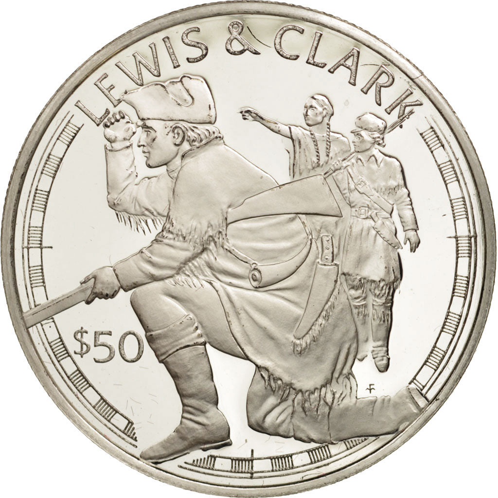 Cook Islands, Elizabeth II, 50 Dollars, 1988, Franklin Mint, USA, KM 107