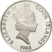 Coin, Cook Islands, Elizabeth II, 50 Dollars, 1988, Franklin Mint, USA