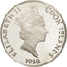 Cookinseln, Elizabeth II, 50 Dollars, 1988, Franklin Mint, USA, STGL, KM 98