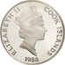 Cook Islands, Elizabeth II, 50 Dollars, 1988, Franklin Mint, USA, KM 98