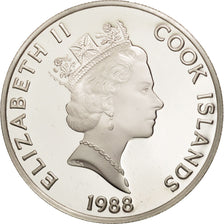 Cook Islands, Elizabeth II, 50 Dollars, 1988, Franklin Mint, USA, KM 69