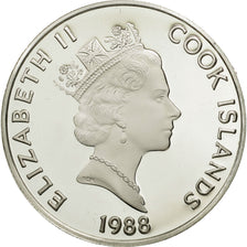 Cook Islands, Elizabeth II, 50 Dollars, 1988, Franklin Mint, USA, KM96