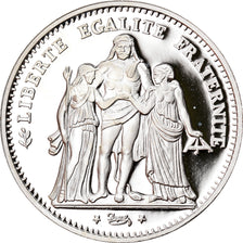 France, Medal, Reproduction, 5 Francs Hercule 1871, MS(65-70), Silver