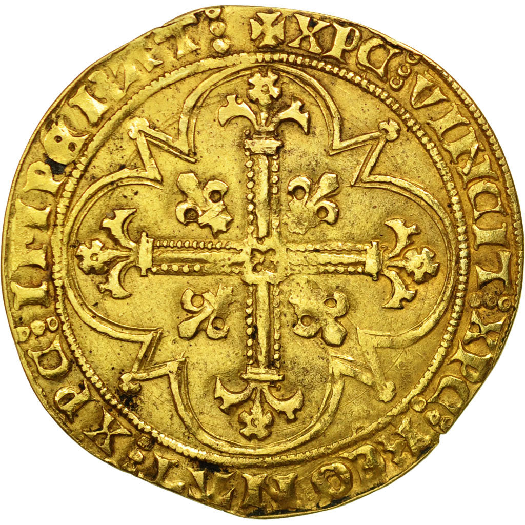 Monnaie, France, Philippe IV, Philippe IV Le Bel, Masse d'or, TTB, Or