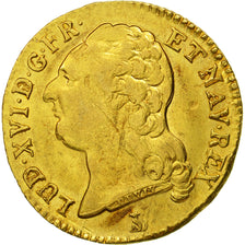 Coin, France, Louis XVI, Louis d'or à la tête nue, Louis d'Or, 1786, Nantes