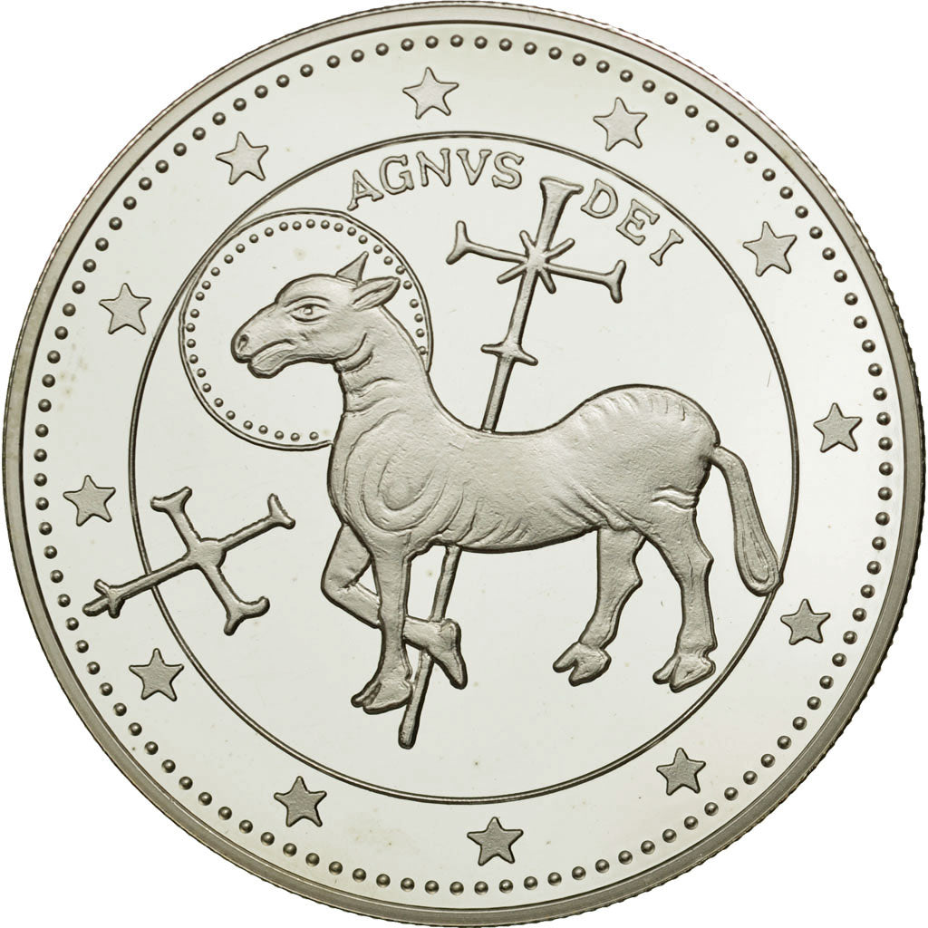 Andorra, 10 Diners, 1995, MS(65-70), Silver, KM:114