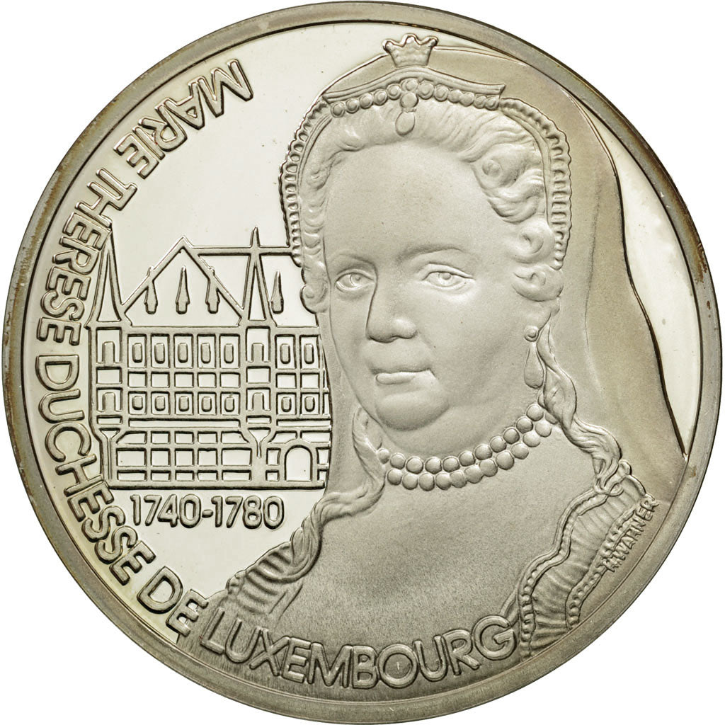 Coin, Luxembourg, 25 Ecu, 1994, MS(65-70), Silver, KM:41