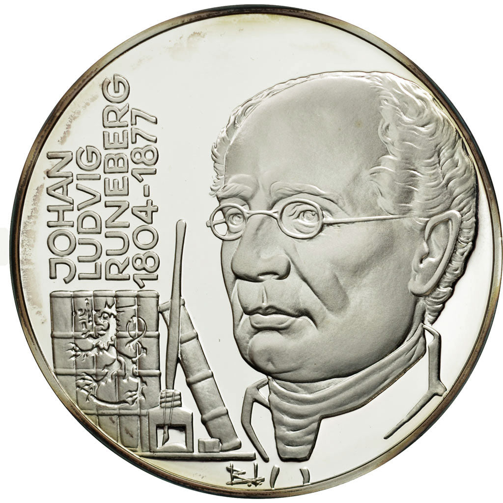 Coin, Finland, 20 ECU, 1995, MS(65-70), Silver, KM:19
