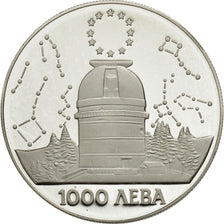 Bulgaria, 1000 Leva, 1995, MS(65-70), Silver, KM:217