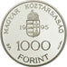 Hungary, 1000 Forint, 1995, MS(65-70), Silver, KM:720