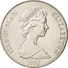 Moneta, Isola di Man, Elizabeth II, Crown, 1982, Pobjoy Mint, SPL, Rame-nichel