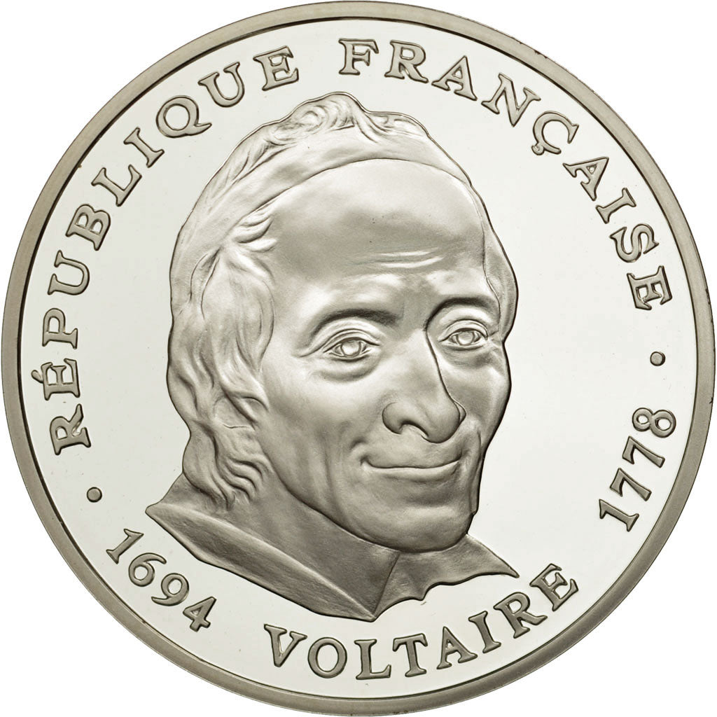 France, 100 Francs, 1994, MS(65-70), Silver, KM:1182, Gadoury:C94
