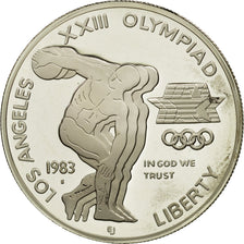 Coin, United States, Dollar, 1983, U.S. Mint, San Francisco, MS(64), Silver