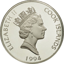Monnaie, Îles Cook, Elizabeth II, 10 Dollars, 1994, Franklin Mint, USA, FDC