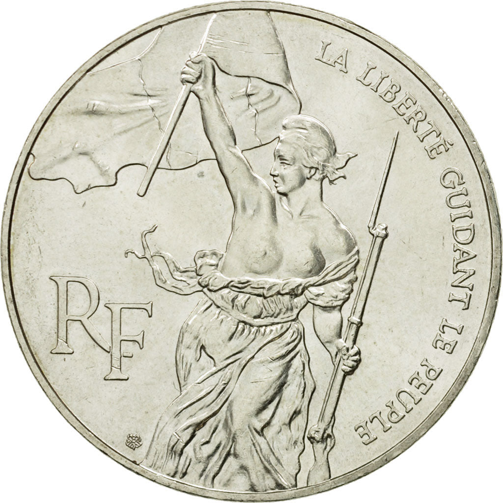 France, Liberté guidant le peuple, 100 Francs, 1993, AU(55-58), KM 1018.1