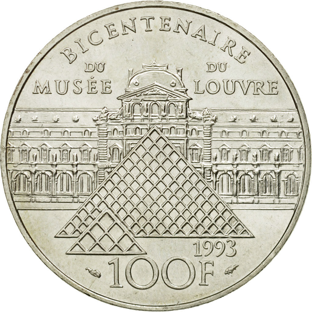 France, Liberté guidant le peuple, 100 Francs, 1993, AU(55-58), KM 1018.1