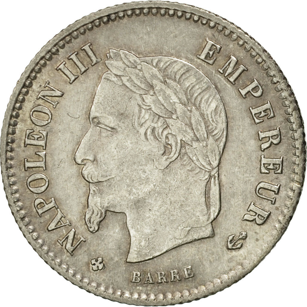 Coin, France, Napoleon III, Napoléon III, 20 Centimes, 1867, Strasbourg