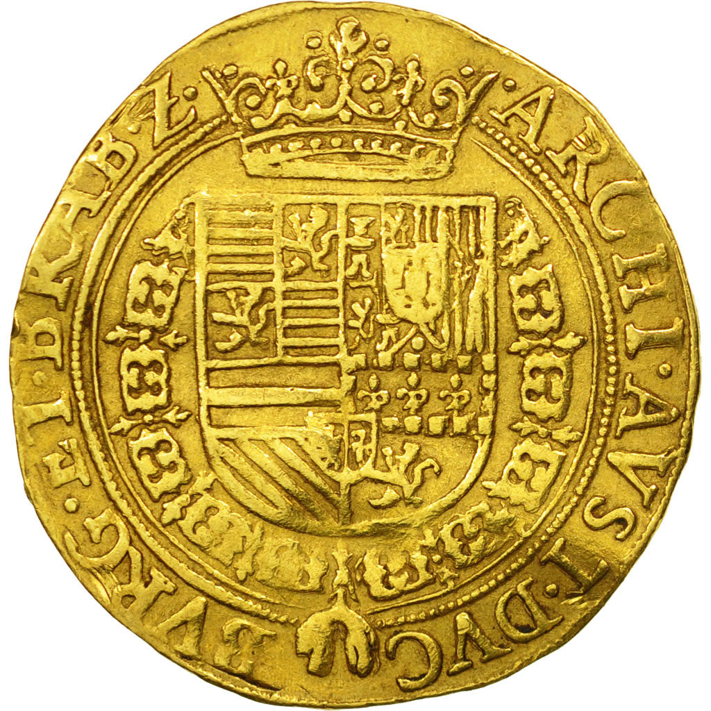 Coin, Spanish Netherlands, BRABANT, Albert, Albert et Isabelle (1598-1621)