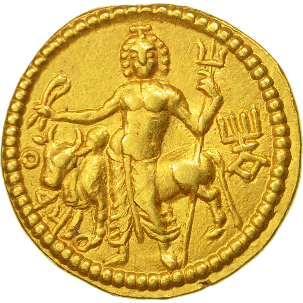 Coin, Kushan Empire, Vasu Deva (190-230), Vasu Deva, Kushans, Stater, 190-230