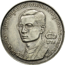 Thailand, Rama IX, 50 Baht, 1971, MS(60-62), Silver, KM:95