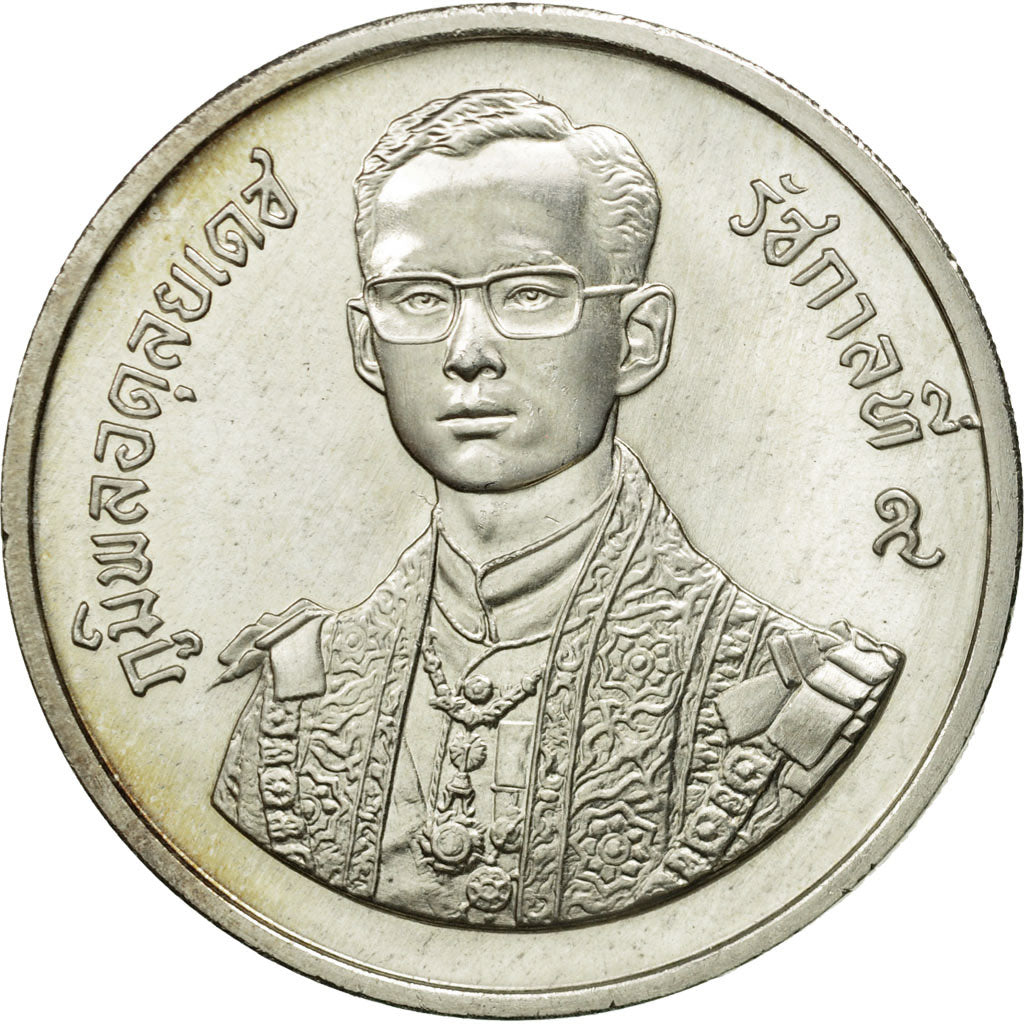 Thailand, Rama IX, 600 Baht, 1987, MS(60-62), Silver, KM:199