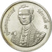 Thailand, Rama IX, 600 Baht, 1987, MS(60-62), Silver, KM:199