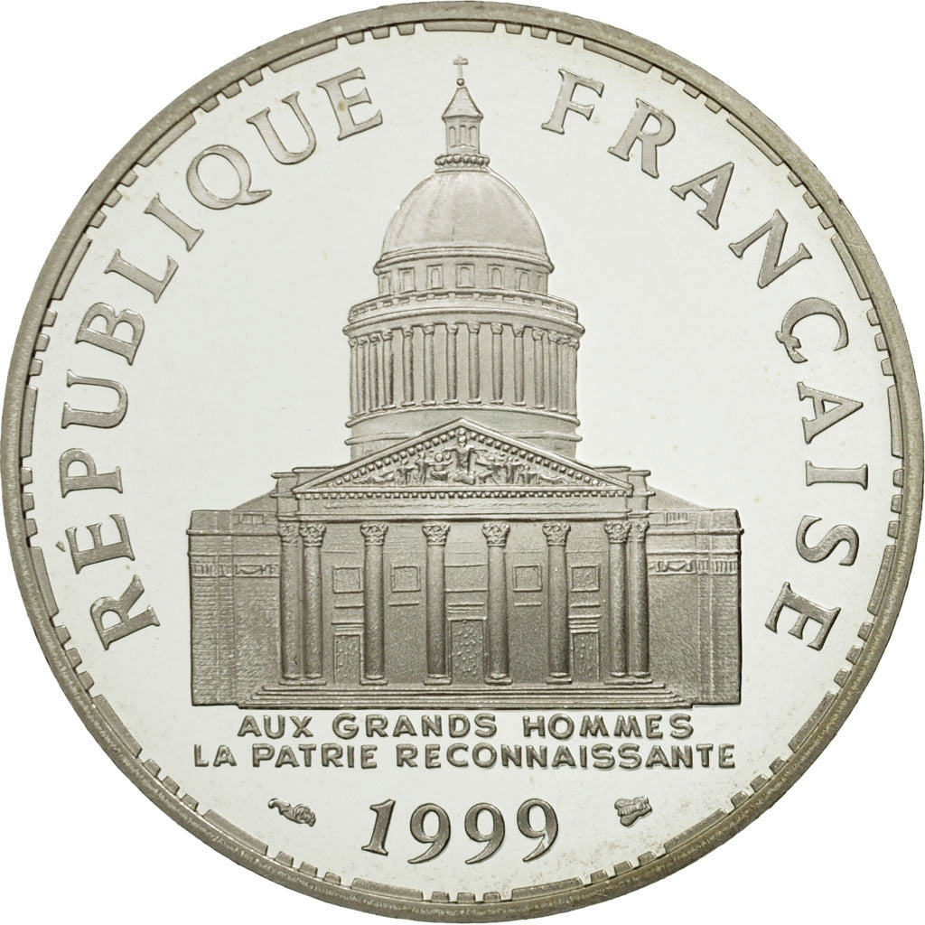France, Panthéon, 100 Francs, 1999, Paris, MS(65-70), Silver, KM:951.1