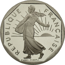 France, Semeuse, 2 Francs, 1999, MS(65-70), Nickel, KM:942.2, Gadoury:547b
