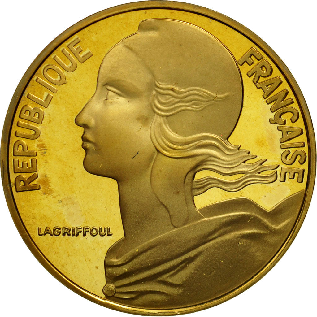 Coin, France, Marianne, 20 Centimes, 1999, Paris, MS(65-70), Aluminum-Bronze